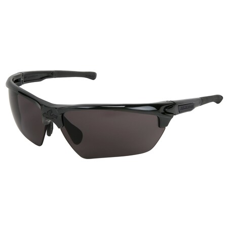 Mcr Safety Dominator (DM3), Safety Glasses, MAX6 Anti-Fog, Polycarbonate Lens, Black Frame, Half Frame, 12 PK DM1332PF